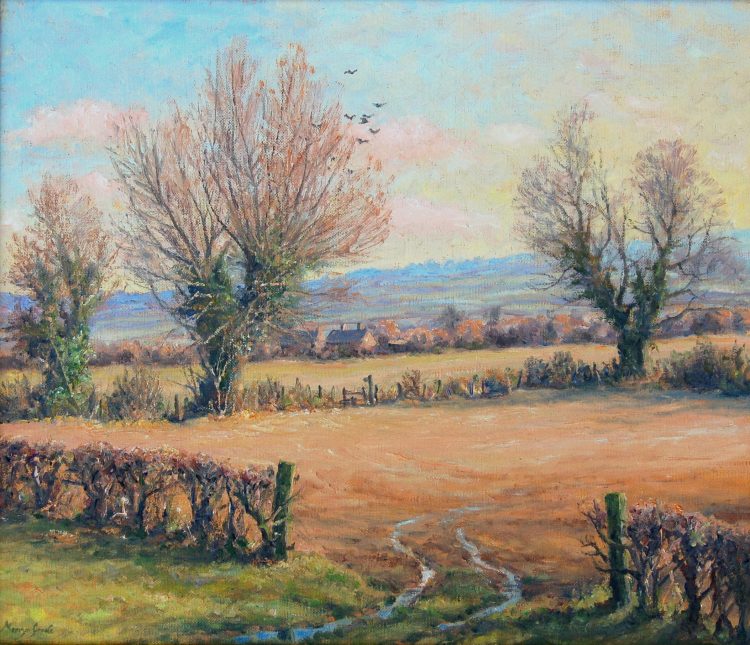 Mervyn Goode painting