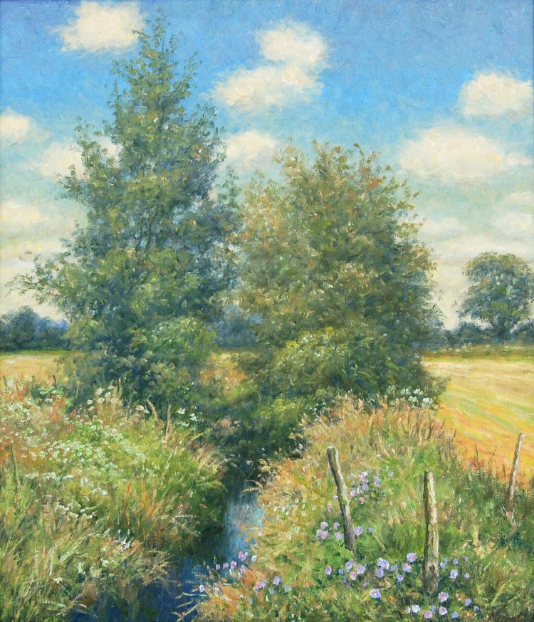 Mervyn Goode painting