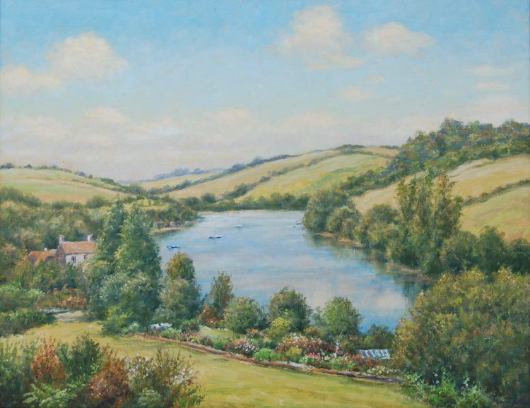 Mervyn Goode painting